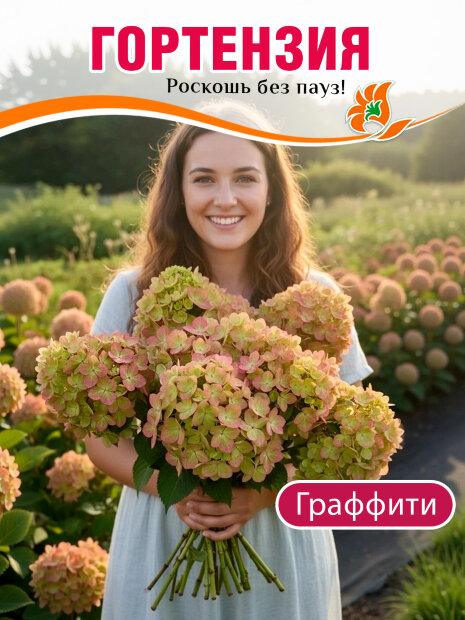 Гортензия Граффити (метельчатая)  саженцы 