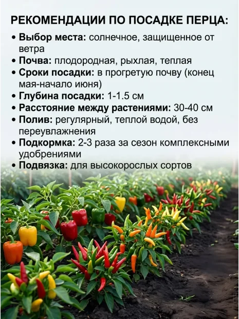 Перец сладкий Дамира (Рамиро) семена 