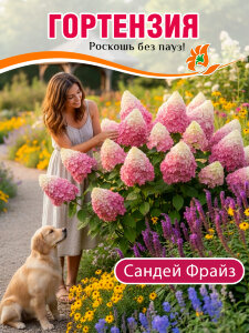 Гортензия Сандей Фрайз (метельчатая) Гортензия Сандей Фрайз (метельчатая)